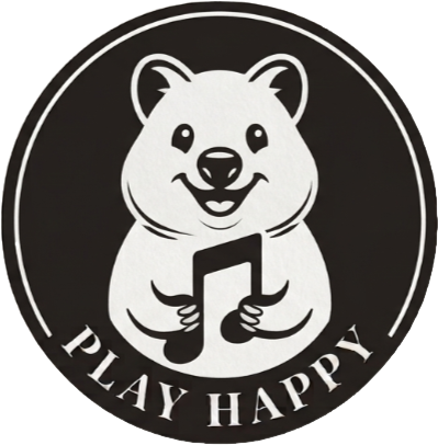 Smiling Quokka - Play Happy logo